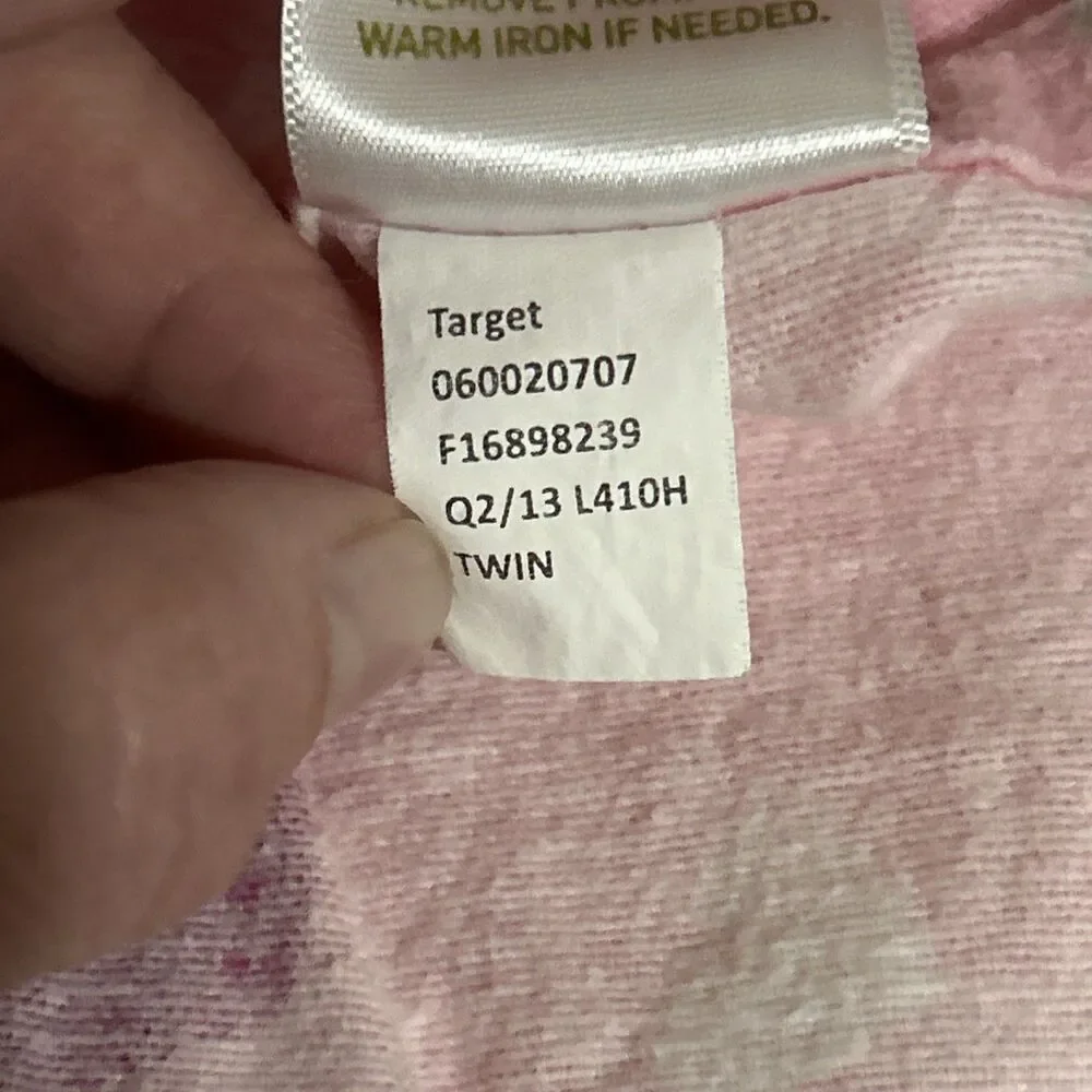 Circo 3 Pc Flannel Sheet Set Russian Nesting Dolls Matryoshka Pink Girl~HTF